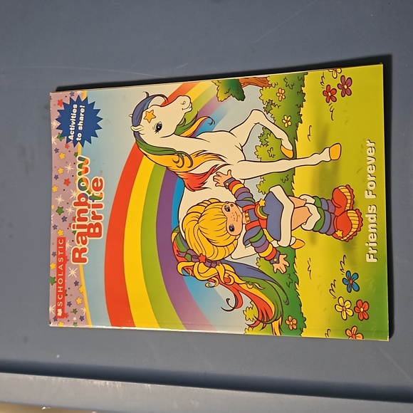 Scholastic Other - Vintage Never used rainbow Brite coloring book